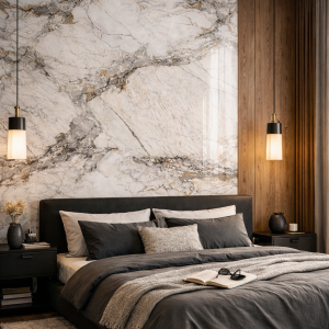 panneau pvc high gloss marble